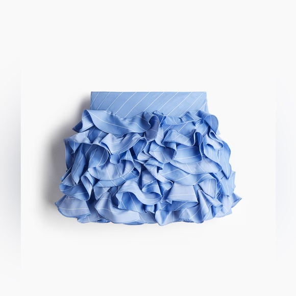 RUFFLED MINI SKIRT - Picture 3 of 4